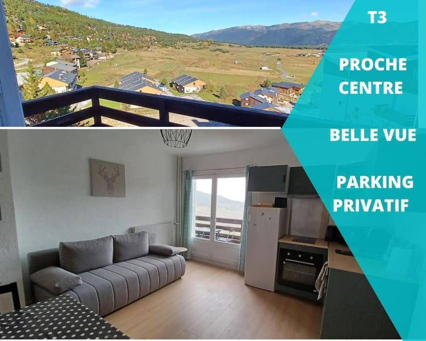 Spacieux Appartement T2 & Cabine Les Angles  Exterior foto